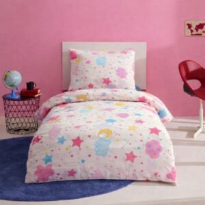 %100 Pamuklu Tek Kişilik Nevresim Takımı