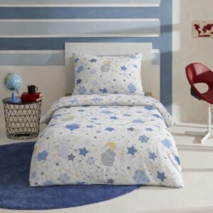 %100 Pamuklu Tek Kişilik Nevresim Takımı