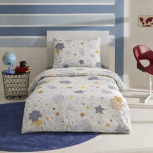 %100 Pamuklu Tek Kişilik Nevresim Takımı